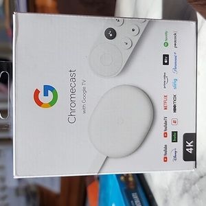 White chrome cast
